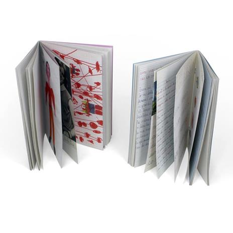 Arbos Kit 2 Quaderni Aperti Anni 70, 15x21 cm, 64 Pagine Bianche, Carta Riciclata 80gr con Inserto - 3
