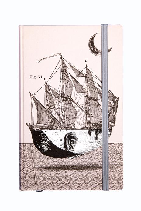 Quaderno Hard Cover, pagine a righe Il Primo Viaggio - 13 x 21 cm