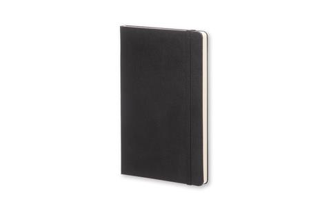 Taccuino Moleskine large puntinato copertina rigida nero. Black - 2