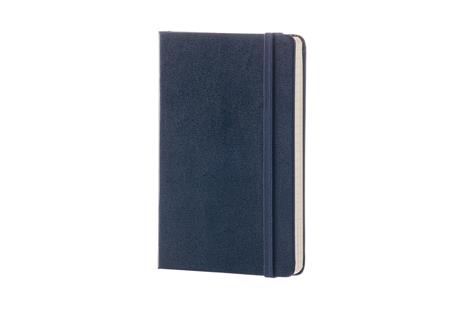 Taccuino Moleskine pocket a righe copertina rigida blu. Sapphire Blue - 2