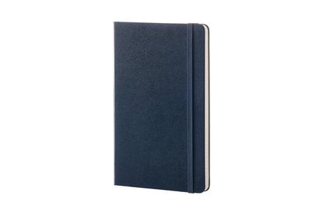 Taccuino Moleskine large a righe copertina rigida blu. Sapphire Blue - 2