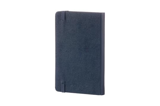 Taccuino Moleskine pocket a quadretti copertina rigida blu. Sapphire Blue - 6