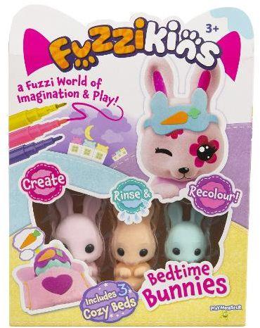 FUZZIKINS I COLORA CUCCIOLI Bedtime Bunnies Families FUZ00005