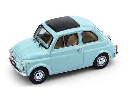 BRUMM BM0455-07 FIAT 500F 1965-72 CHIUSA AZZURRO ACQUAMARINA 1:43 Modellino