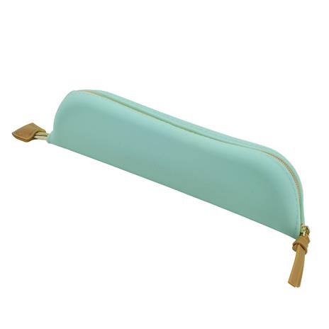 Astuccio in silicone morbido Legami, Cute! - Soft silicone Pencil Case - Aqua - 3