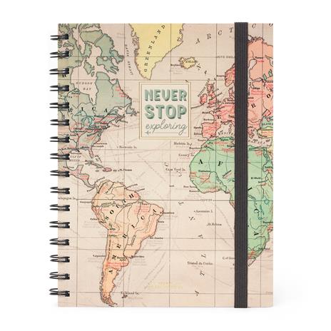 Taccuino A5 Legami Notebook con spirale a righe Viaggio. Travel - 2