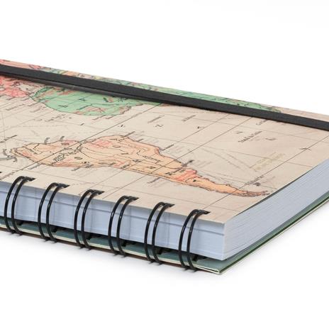 Taccuino A5 Legami Notebook con spirale a righe Viaggio. Travel - 5