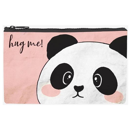 Bustina Legami Zipper Pouch Funky Collection Panda