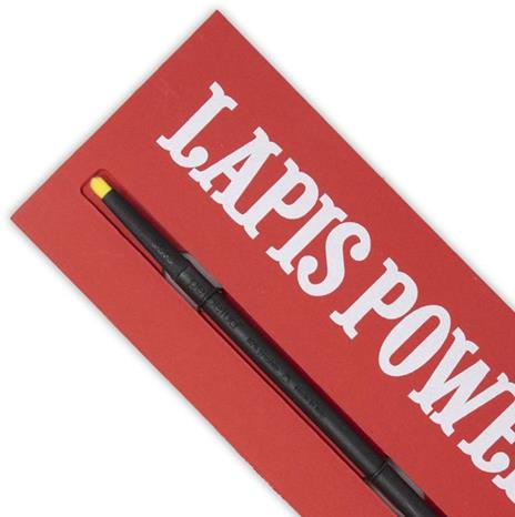 SOLO PERPETUA GIALLO, PACKAGING LAPIS POWER, ROSSO