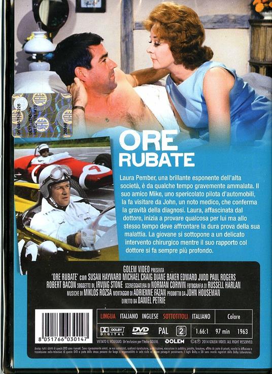 Ore rubate di Daniel Petrie - DVD - 2