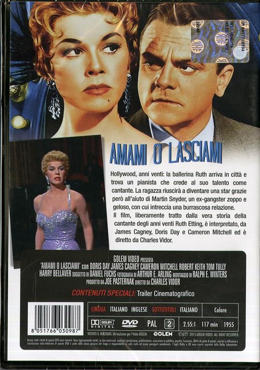 Amami o lasciami di Charles Vidor - DVD - 2