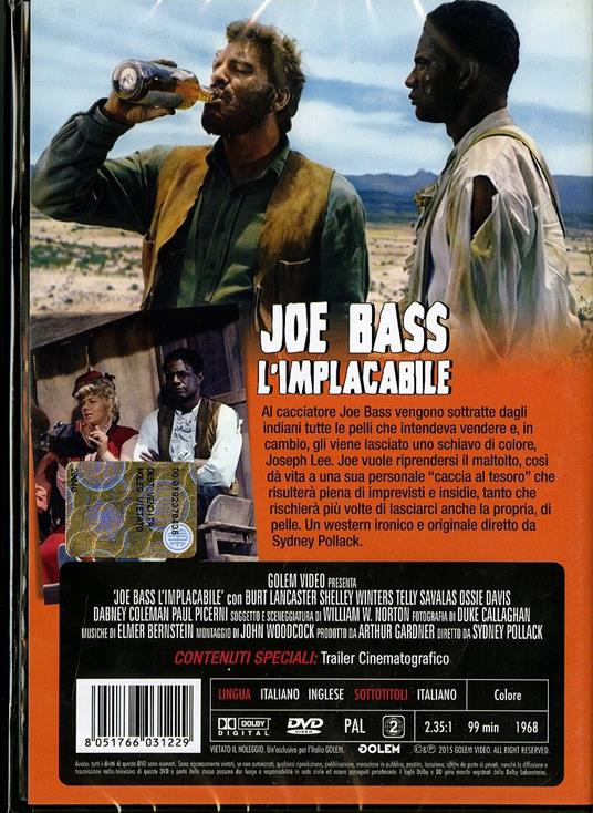 Joe Bass l'implacabile di Sydney Pollack - DVD - 2