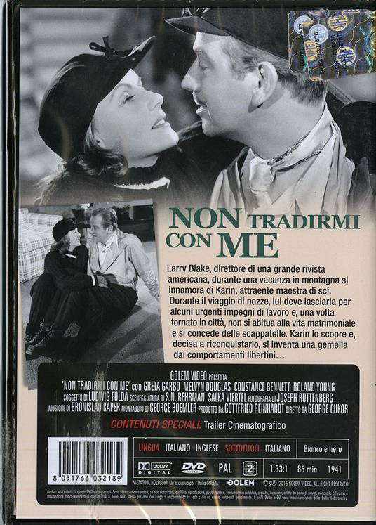 Non tradirmi con me di George Cukor - DVD - 2