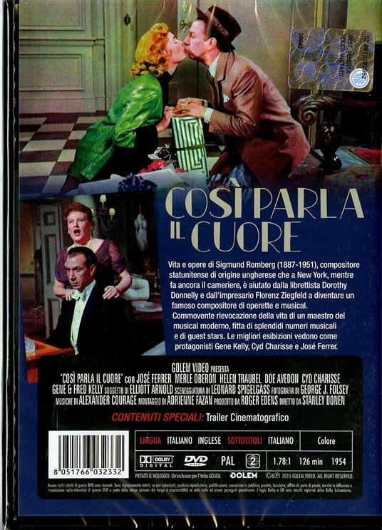 Così parla il cuore - DVD - Film di Stanley Donen Musicale | IBS