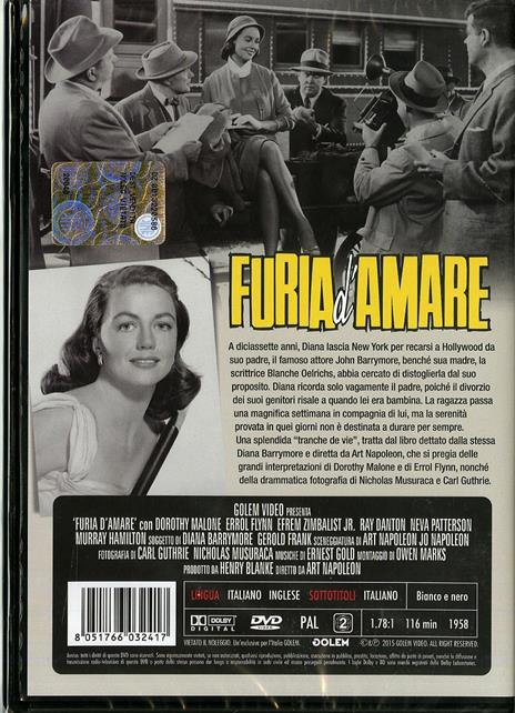 Furia d'amare (DVD) di Art Napoleon - DVD - 2