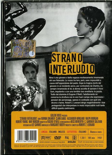 Strano interludio di Robert Zigler Leonard - DVD - 2