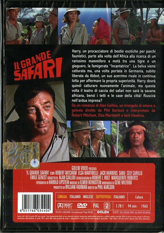 Il grande safari di Phil Karlson - DVD - 2