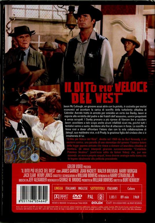 Il dito più veloce del West - DVD - Film di Burt Kennedy Commedia | IBS