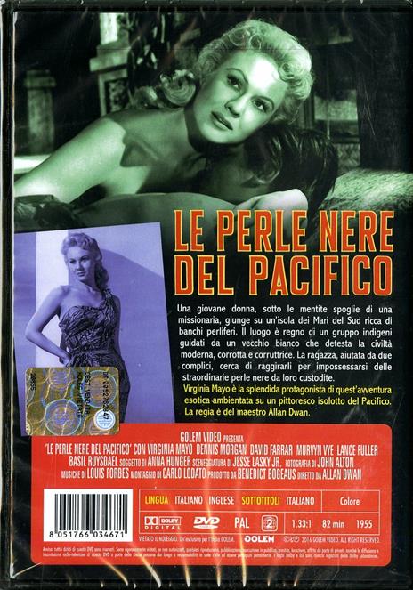 Le perle nere del Pacifico di Allan Dwan - DVD - 2