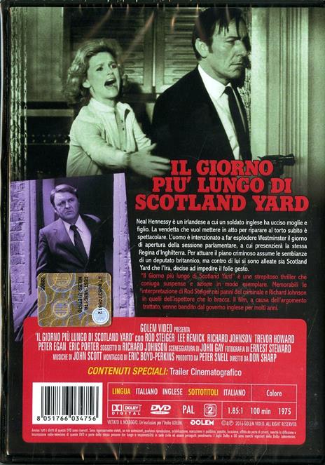 Il giorno più lungo di Scotland Yard di Don Sharp - DVD - 2