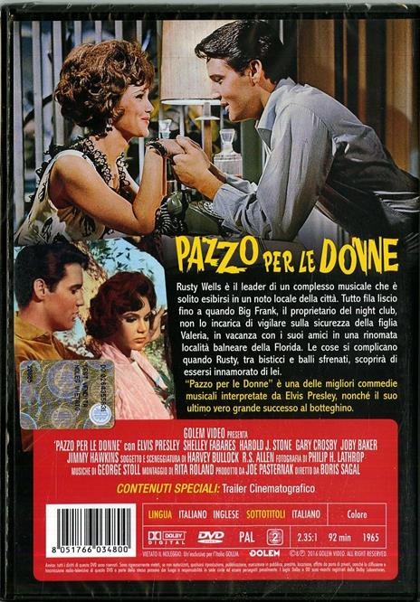 Pazzo per le donne di Boris Sagal - DVD - 2