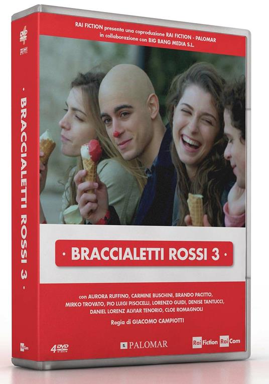 Braccialetti rossi 3 (serie tv Rai) (4 DVD) - DVD - Film di Giacomo  Campiotti Drammatico | IBS