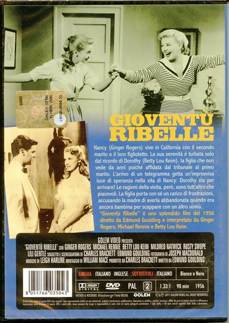 Gioventù ribelle di Edmund Goulding - DVD - 2