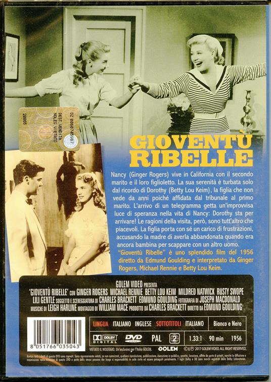 Gioventù ribelle di Edmund Goulding - DVD - 2