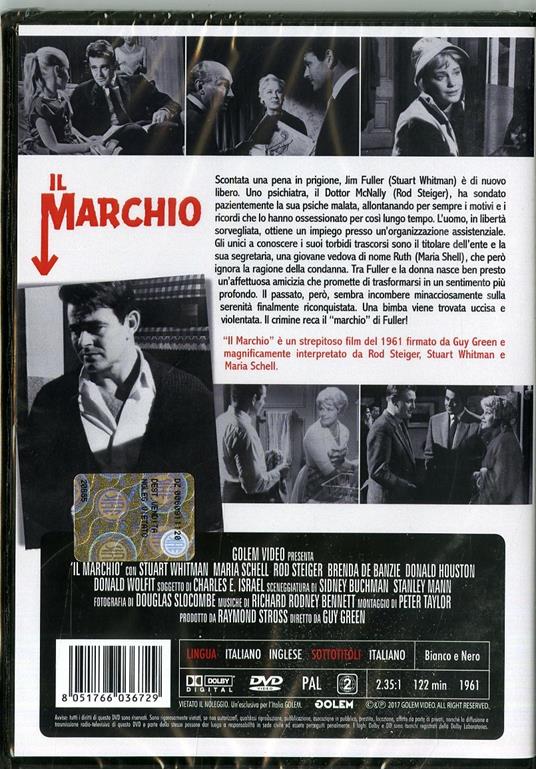 Il marchio (DVD) di Guy Green - DVD - 2