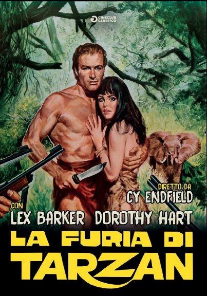 La furia di Tarzan (DVD) di Cyril Endfield - DVD