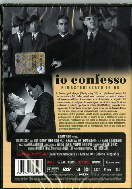 Io confesso (DVD) di Alfred Hitchcock - DVD - 2