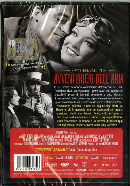 Avventurieri dell'aria (DVD) di Howard Hawks - DVD - 2