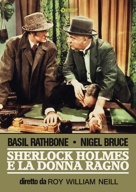 Sherlock Holmes e la donna ragno (DVD) di Roy William Neill - DVD