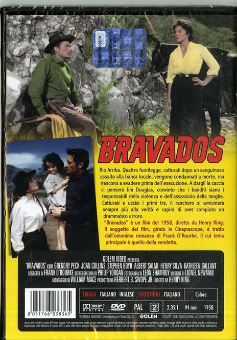Bravados (DVD) di Henry King - DVD - 2