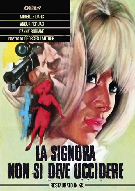 La signora non si deve uccidere. Restaurato in 4K (DVD) di Georges Lautner - DVD