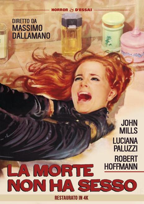 La morte non ha sesso. Restaurato in 4K (DVD) di Massimo Dallamano - DVD