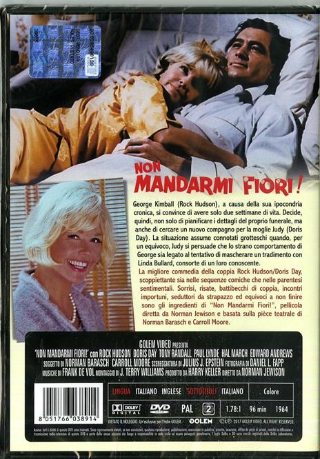 Non mandarmi fiori (DVD) di Norman Jewison - DVD - 2