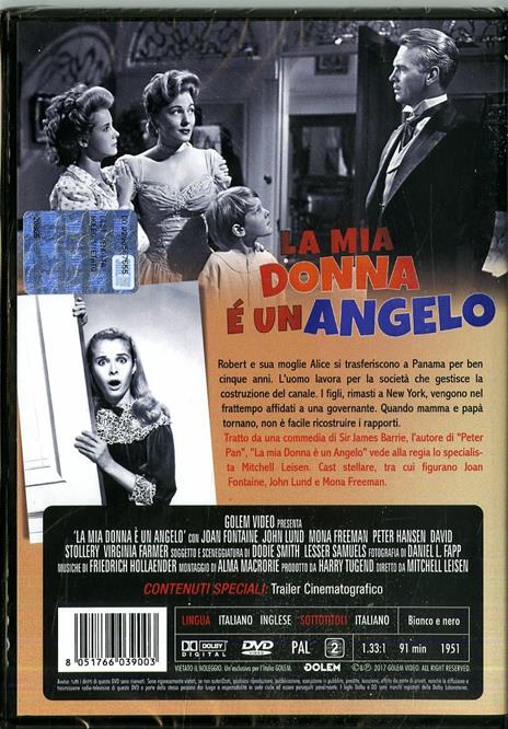 La mia donna è un'angelo (DVD) di Mitchell Leisen - DVD - 2