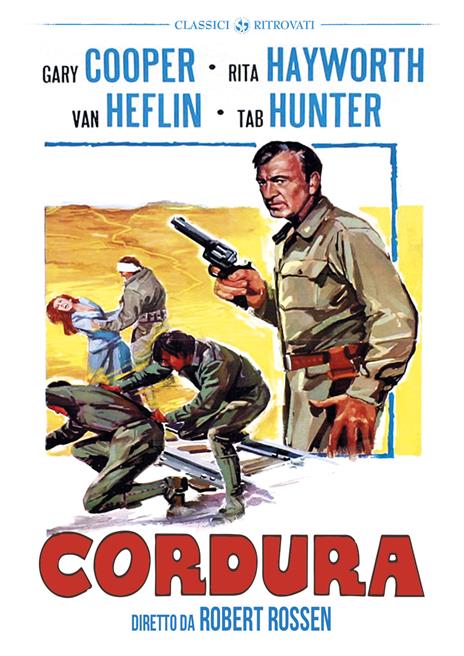 Cordura (DVD) di Robert Rossen - DVD