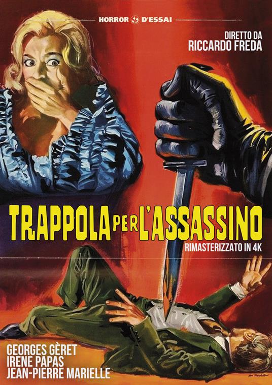Trappola per l'assassino. Rimasterizzato in 4K (DVD) - DVD - Film di Riccardo  Freda Giallo | IBS