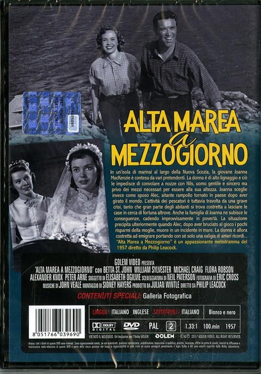 Alta marea a mezzogiorno (DVD) di Philip Leacock - DVD - 2