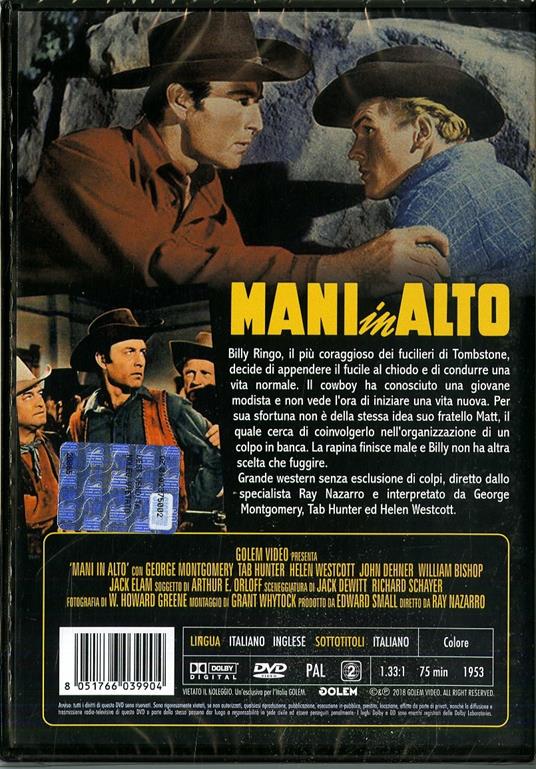 Mani in alto! (DVD) di Ray Nazarro - DVD - 2