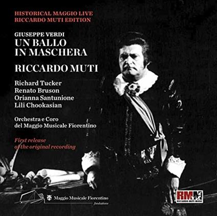 Un ballo in maschera - CD Audio di Giuseppe Verdi,Riccardo Muti,Renato Bruson,Richard Tucker