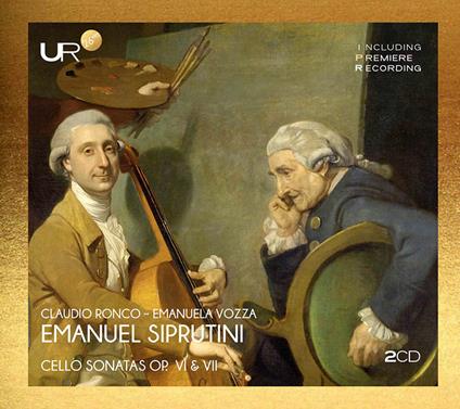 Cello Sonatas Op. VI & VII - CD Audio di Emanuel Siprutini