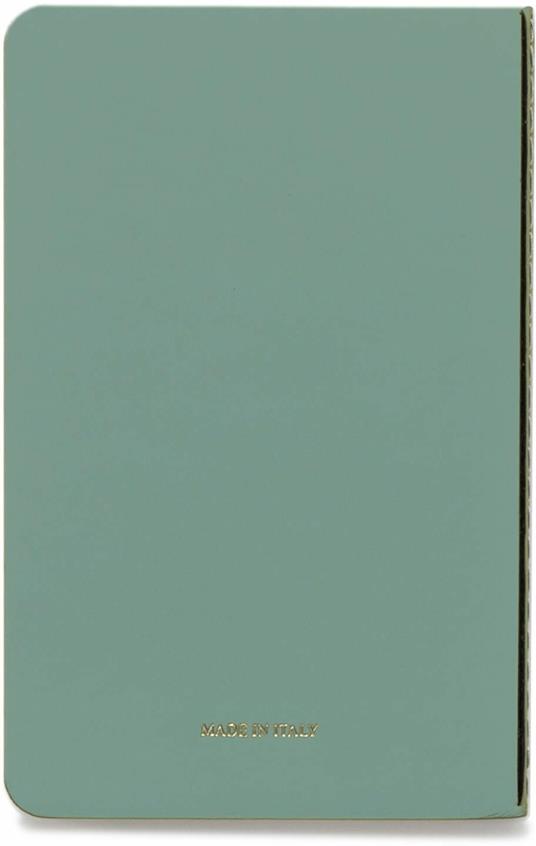 Taccuino Pineider, Notes Jazz, 80F, 80G, Celeste Aqua Green - 9 x 14 cm - 4
