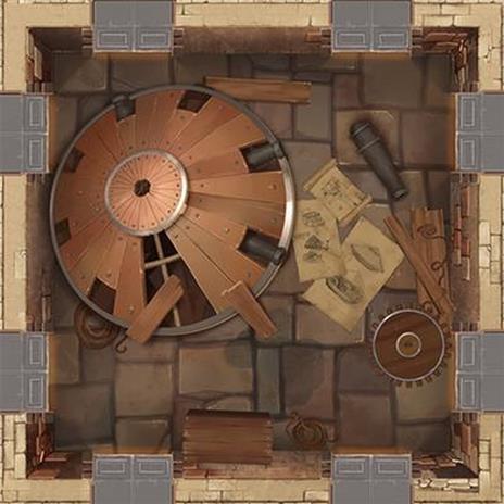 Dungeonology - Leonardo's Workshop. Esp. - ITA. Gioco da tavolo - 3