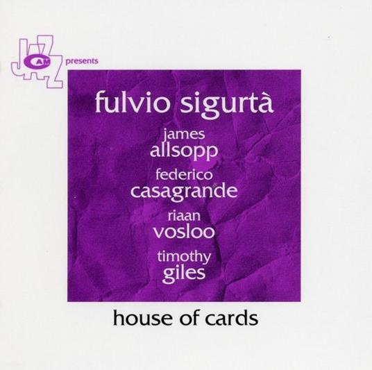 House of Cards - CD Audio di Fulvio Sigurtà