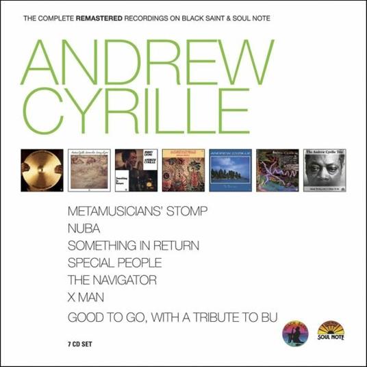 Andrew Cyrille - CD Audio di Andrew Cyrille