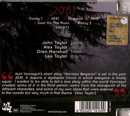 2081 - CD Audio di John Taylor - 2