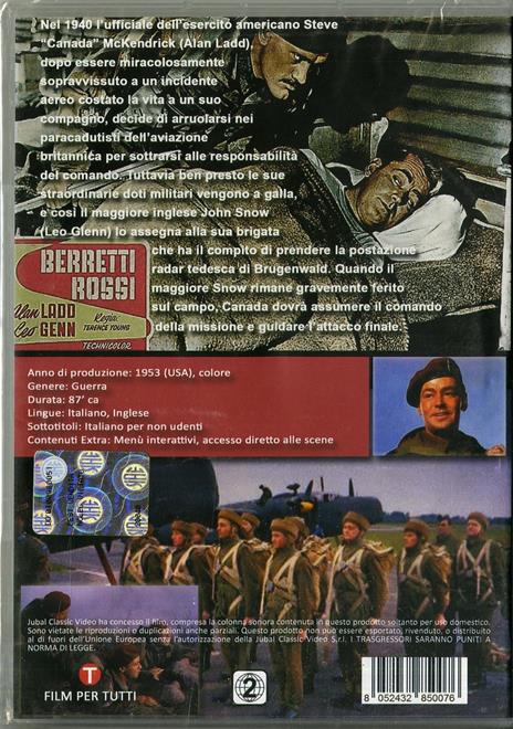 Berretti rossi - DVD - Film di Terence Young Drammatico | IBS